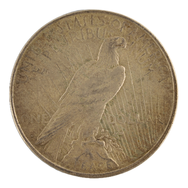 Peace Silver Dollar – F+ - Image 2